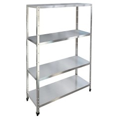 Стеллаж кухонный Restoinox СТП-8/4-ЭЦ