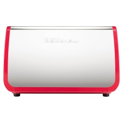 Кофемашина Nuova Simonelli Appia Life 2Gr S красная, высокие группы, экономайзер, полуавтомат