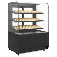 Витрина хлебная Carboma Radius KR70 N 1,3-1 Light Bread (Techno 9005)