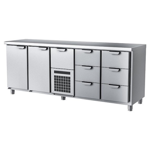 Стол холодильный HappyChef TC GH 1-1-CBR-3-3