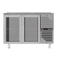 Стол холодильный POLAIR TD2-G с бортом