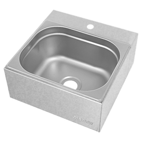 Рукомойник Mecon Norma Inox РТКн 330х330х150 мм