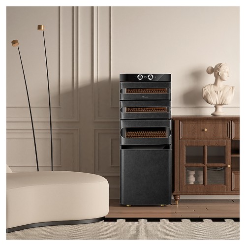 Шкаф для сигар Afidano L5 черный оникс