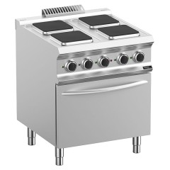 ПЛИТА ЭЛЕКТРИЧЕСКАЯ 4 КОНФОРОЧН. 700 СЕРИИ APACH CHEF LINE GLRE77FEP