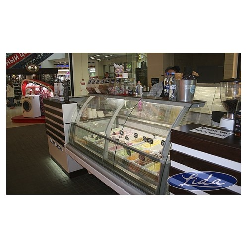 Витрина для мороженого Lida Junior (2070х1170х1250 мм)