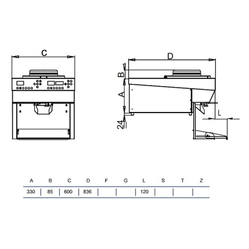 Пастеризатор STAF59 PT151 A