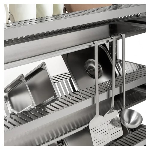 СТЕЛЛАЖ ДЛЯ СУШКИ ТАРЕЛОК КОБОР СКС-90/30/430 (ВЫСОТА 1800)