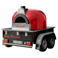 Печь для пиццы дровяная Valoriani Trailer 140