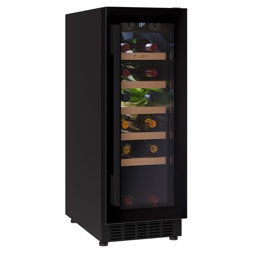Винный шкаф Lex LWD3020BL черный