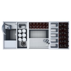 Станция коктейльная BARMADE Рэбитс 2 (1350х570х300 мм)