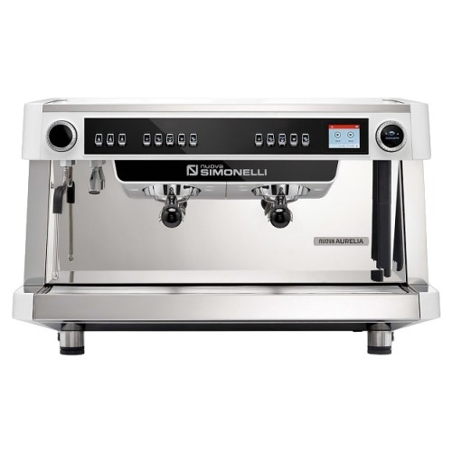 Кофемашина автоматическая Nuova Simonelli Nuova Aurelia MP 2Gr 220V white+high groups+Autopurge+E-milk technology