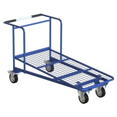 Тележка платформенная MetallCart PE7 с сетчатой платформой