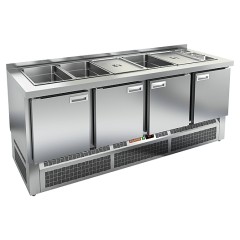 Стол для салатов HICOLD SLE3-1111GN (5x1/1+3x1/6) без крышки