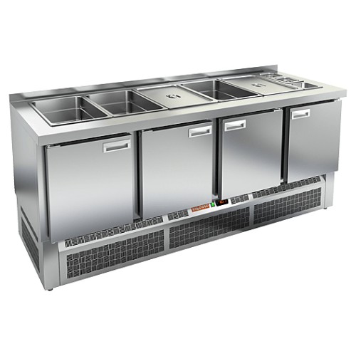Стол для салатов HICOLD SLE3-1111GN (5x1/1+3x1/6) без крышки