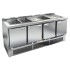 Стол для салатов HICOLD SLE3-1111GN (5x1/1+3x1/6) без крышки