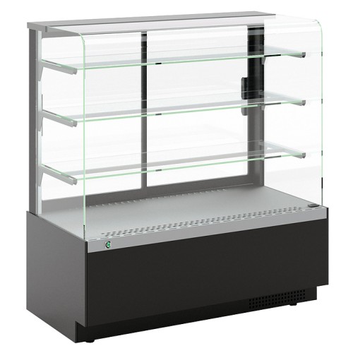 Витрина кондитерская CANARY 1300 гнутое стекло