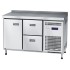 Стол холодильный Abat СХС-70-01 (2 ящика, 1 дверь, борт)