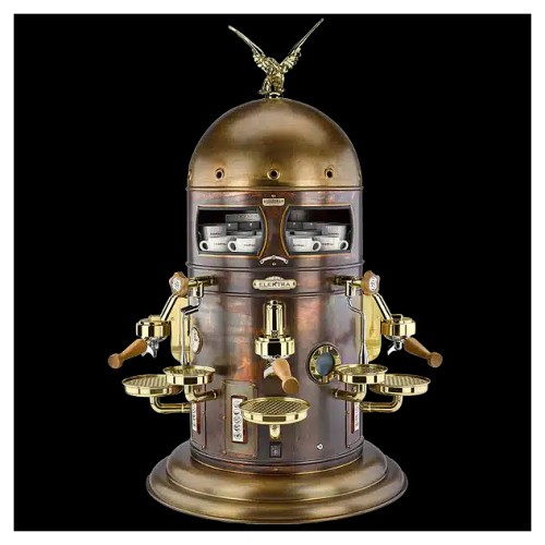 Кофемашина Elektra BELLE EPOQUE 3GR Riforma медь/окисленная латунь