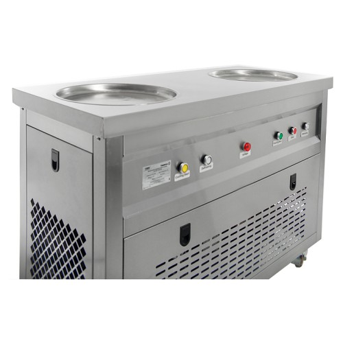 Фризер для жареного мороженого Foodatlas KCB-2Y (стол для топпингов, система контроля температуры)