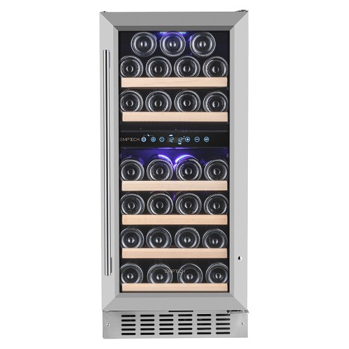 Винный шкаф Temptech Premium WPQ38DCS нерж. сталь