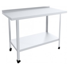 Стол разделочный ПищТех Стандарт СРОб-15/7С304НК-П с бортом