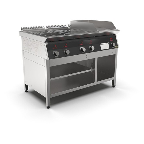 Плита индукционная комбинированная SMART INDUCTION K96-5KRB (с грилем)