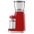 Кофемолка SMEG CGF11RDEU красная