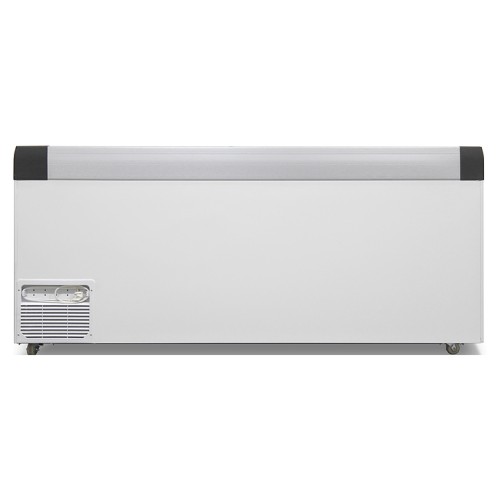 Ларь морозильный с гнутыми раздвижными стеклами Бирюса Б-CF68