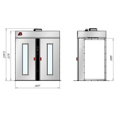 Камера расстоечная Восход Бриз-422