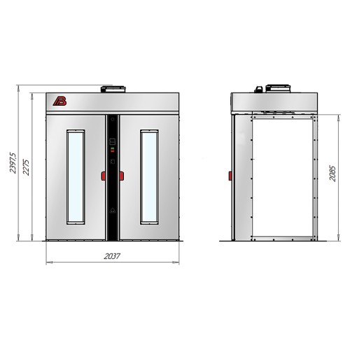 Камера расстоечная Восход Бриз-422