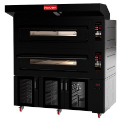 Печь подовая газовая Inoven MONTANIA 120X80/2S (с расстоечным шкафом)