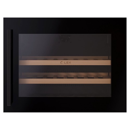 Винный шкаф Lex LWD6028BL черный