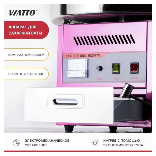 Аппарат для сахарной ваты EC-01