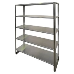 Стеллаж кухонный Oceanus 7-008.10 1250х400х1600 мм (нерж. сталь)