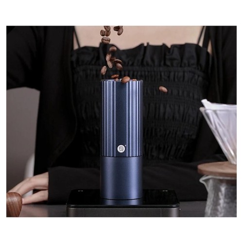 Кофемолка механическая ZeroHero Z3 Pro темно-синяя