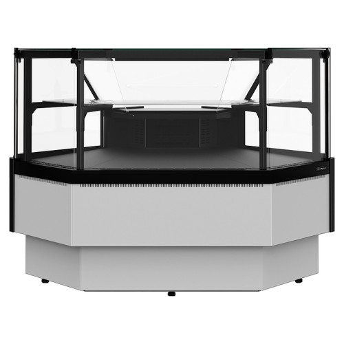 Витрина холодильная Carboma Palm 3 GC95 VM 5-1 версия 2.0 внешний угол (9006-9005 без боковин)