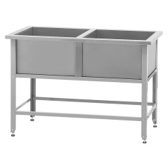 Ванна моечная Mecon Norma Inox ВМСн-700/2 ножка угловая