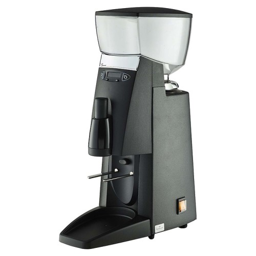 Кофемолка электрическая Santos 55BF черная с мобильным темпирующим устройством