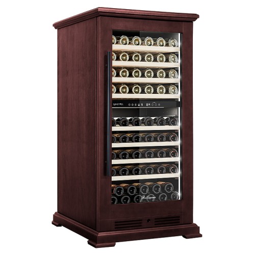 Винный шкаф MEYVEL MV99PRO-KBT2 Спелая вишня