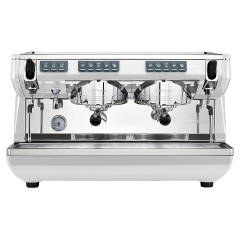 Кофемашина Nuova Simonelli Appia Life 2Gr V белая, высокие группы, экономайзер, автомат