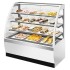 Витрина кондитерская Chilz VETE 90 белый глянец, шлифованная нержавейка