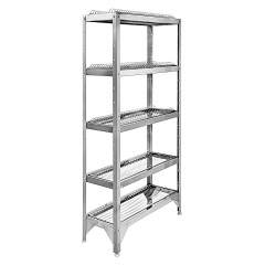 Стеллаж для тарелок Hessen СТР-1,6*16/3+2 оц.