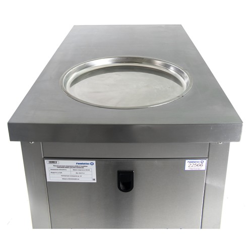 Фризер для жареного мороженого Foodatlas KCB-1Y (световой короб, стол для топпингов)