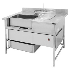 Стол для панировки с автопросеиванием Kocateq TF 122 SAT