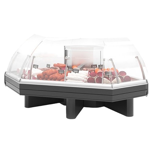 Витрина тепловая Lida Vision-2 T (1486х1486х1200 мм) угловая внутренняя