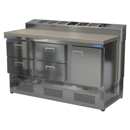 Стол холодильный для пиццы КАМИК СОПН-К-141573