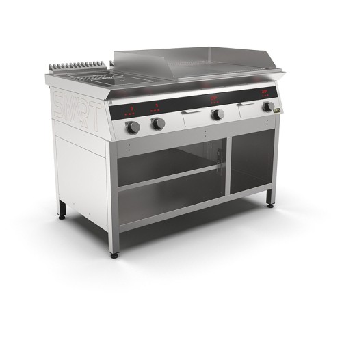 Плита индукционная комбинированная SMART INDUCTION K76-3KPRN (с грилем)
