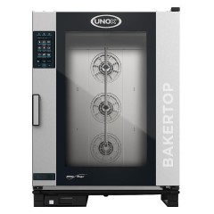 Пароконвектомат UNOX XEBC-10EU-GPLM газ, петли справа