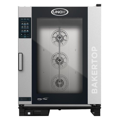 Пароконвектомат UNOX XEBC-10EU-GPLM газ, петли справа