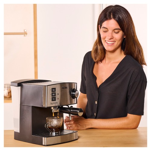 Кофеварка Solac Taste Classic M80 Inox CE4483